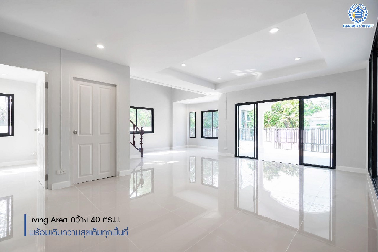 คฤหาสน์ตกแต่งใหม่ ดีไซน์สุด Luxury ม.กฤษดานคร18 บรมราชชนนี หลังมุม เนื้อที่ 77 ตร.ว. บนพื้นที่ใช้สอยมากถึง 320 ตร.ม. อีกระดับของฟังก์ชัน 6 ห้องนอน 2 ห้องน้ำ 1 ห้องอเนกประสงค์ จอดรถได้ 2 คัน บรรยากาศสุด Private บนทำเลศักยภาพเชื่อมต่อหลายเส้นทาง ใกล้เซ็นทรัลปิ่นเกล้า ม.มหิดล , ทางด่วน "กาญจนาภิเษก"...